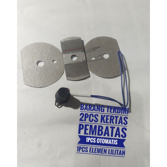 

elemen lilitan kertas pembatas dan otomatis