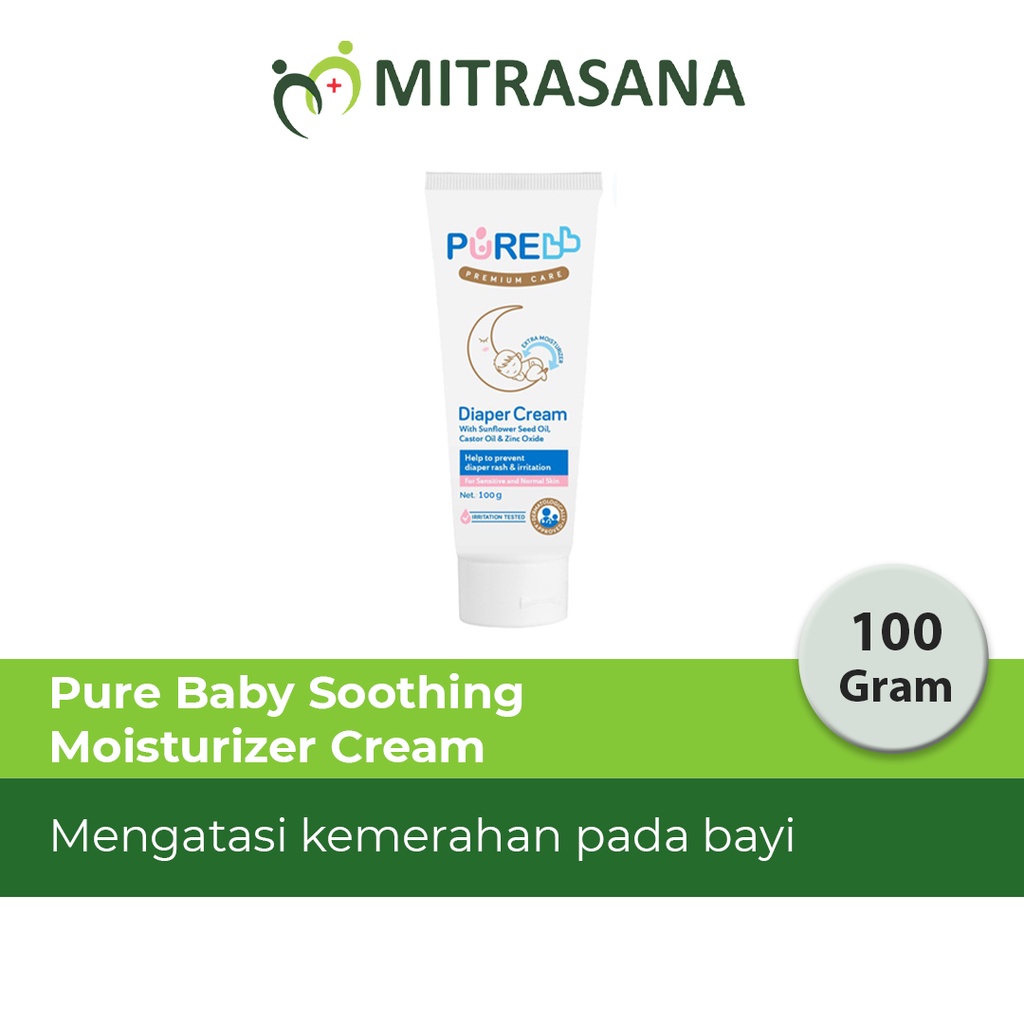 Pure baby Soothing Moisturizer Cream 100gr