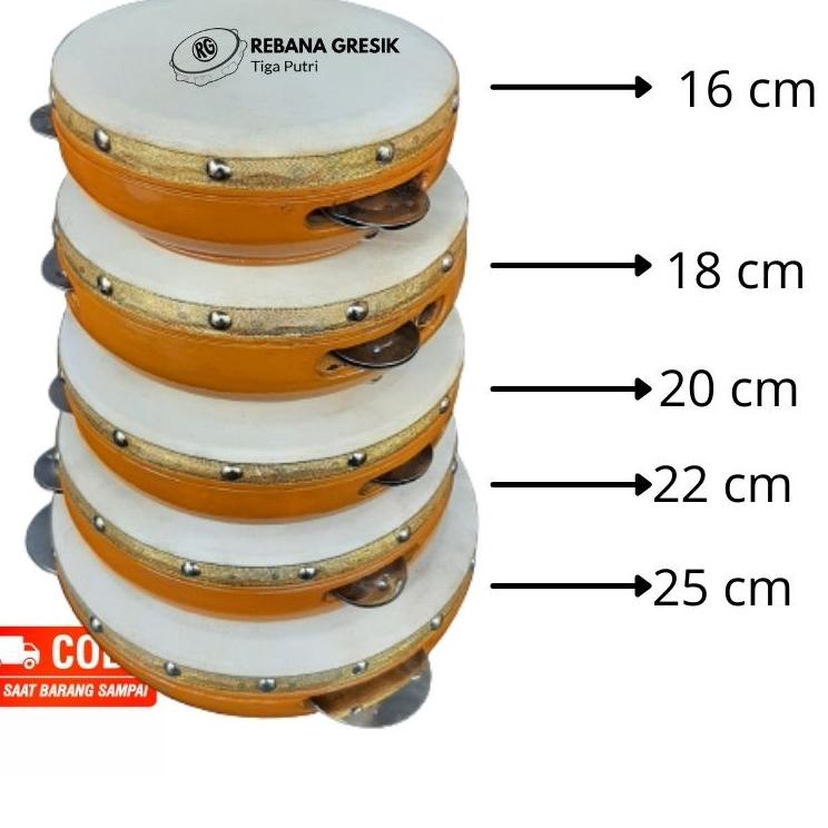 Diskon Belanja rebana anak ukuran 18 cm hadroh anak mainan anak rebana kompang kecimpring banjari te