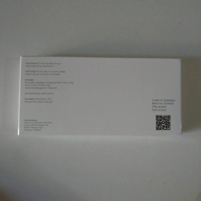 Gonadospec 2000 Iu/Hormon Ikan Hcg 2000 Iu Manfaat Seperti Chorulon