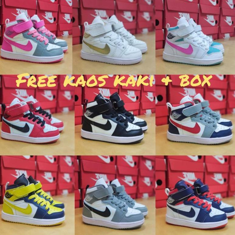 [EHG] Sepatu Nike Air Jordan Anak Laki Laki Perempuan Grade Original Premium Import 100