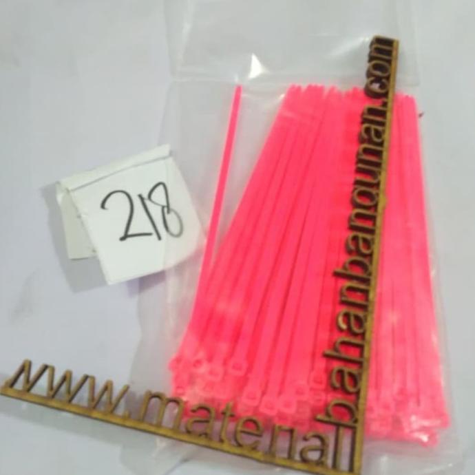 

Cable Ties Panjang 15 cm Lebar 2.5 mm Pink Ikat Kabel isi 100 Pcs citrab44 Segera Beli