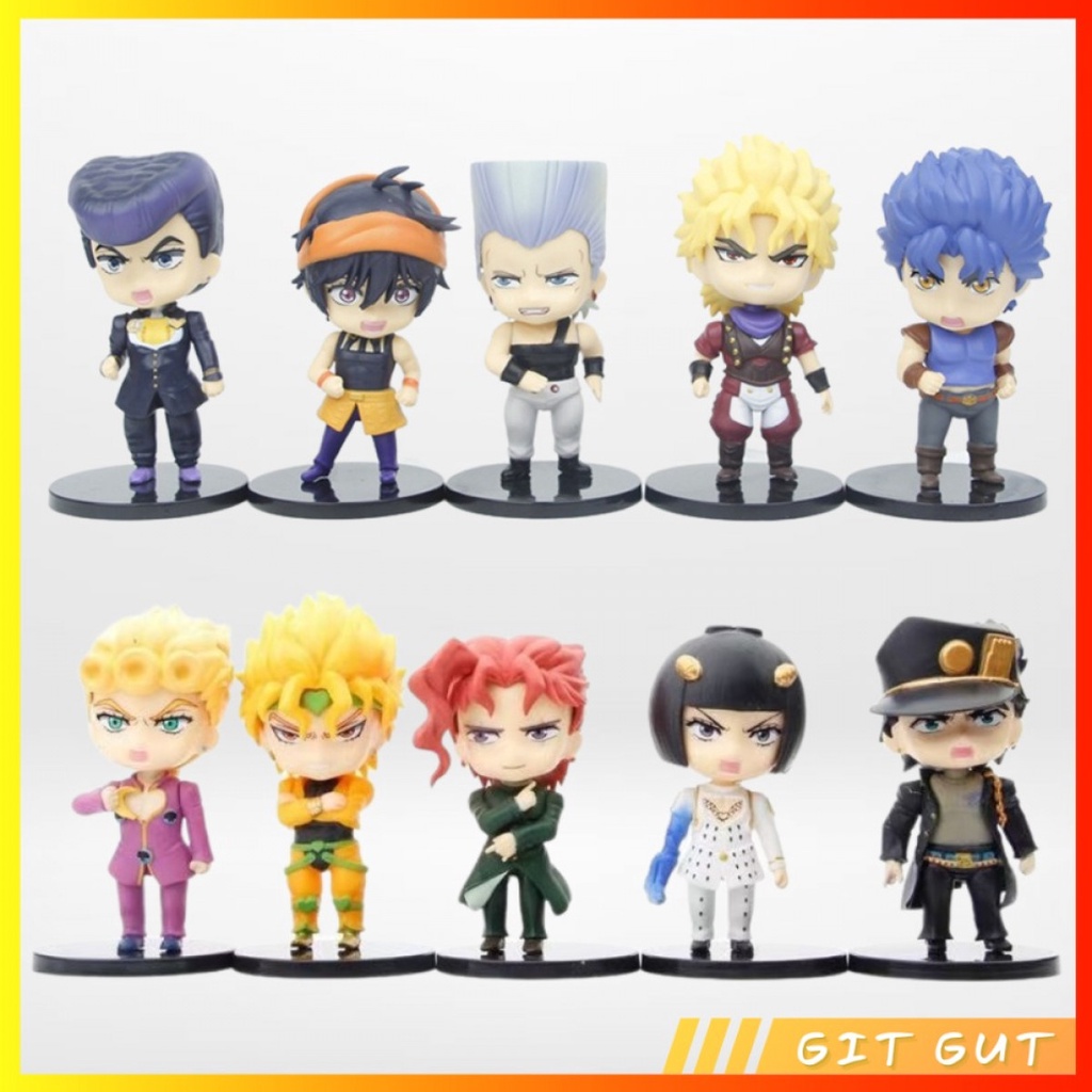 Action Figure Pajangan Mainan 5 Pcs Jojo Jojo's Bizarre Adventure Cute