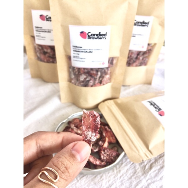

Candied Strawberry/Permen Stroberi/Manisan Stoberi