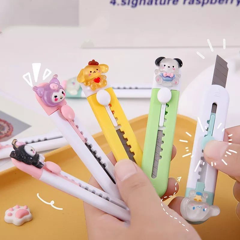 

CUTTER MINI LUCU AESTHETIC SANRIO KUROMI MELODY super cute
