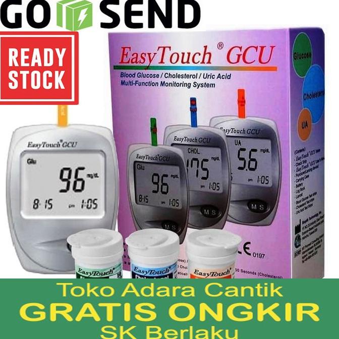 Promo Alat Tes Cek Gula Darah Diabetes Kolesterol Check Test Asam Urat