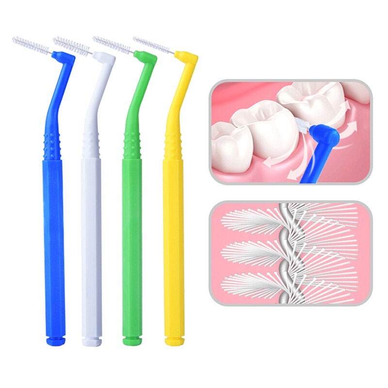 Interdental Flosh 1 Set 5 Pcs Alat Pembersih Sela Gigi Toothpick