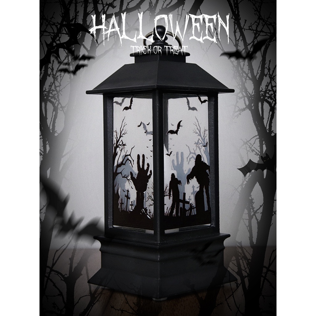 Vintage Room Lamp Halloween Decoration 8649