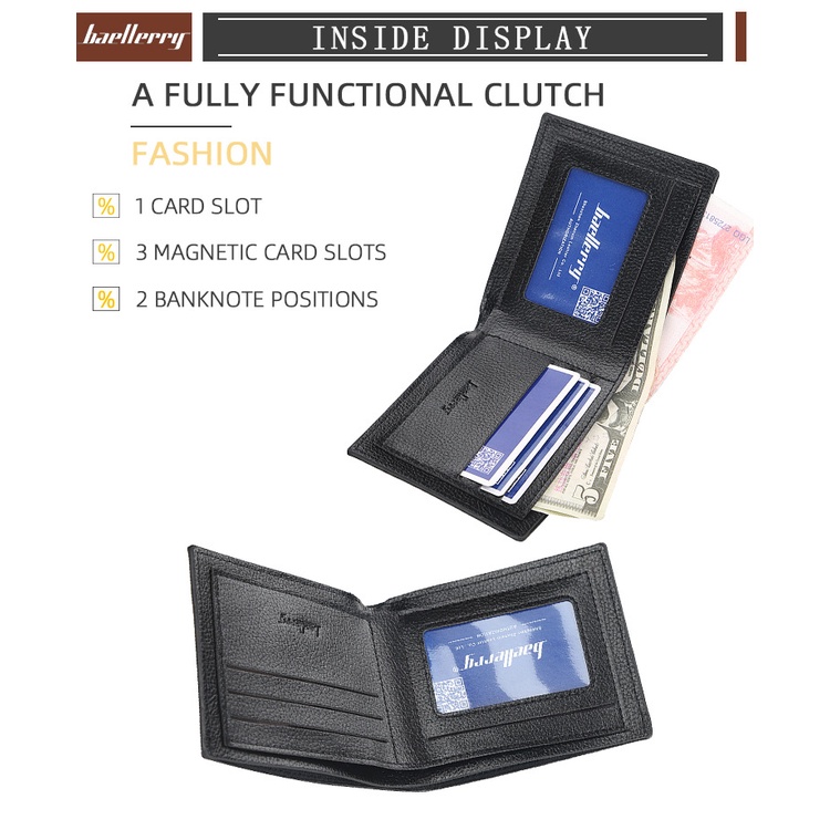 ♥DPS829♥Dompet Lipat Pria Terbaru N01 // Dompet Lipat Fashion Kekinian