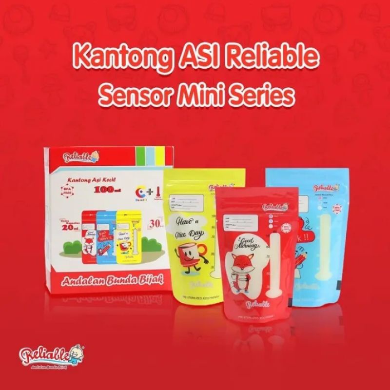 Reliable Kantong Asi / Breast Milk Storage 100 ml