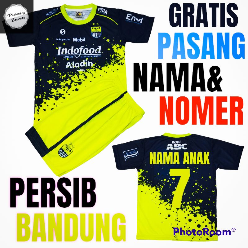 setelan Jersey REAL MADRID/SETELAN BAJU BOLA ANAK PERSIB BANDUNG /JERSEY BOLA PERSIB