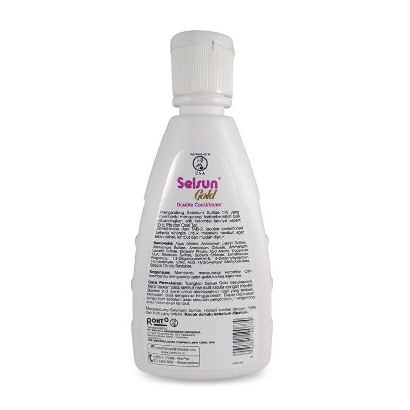 Selsun Gold 120mL / Shampo Rambut Rontok / Shampo Anti Ketombe