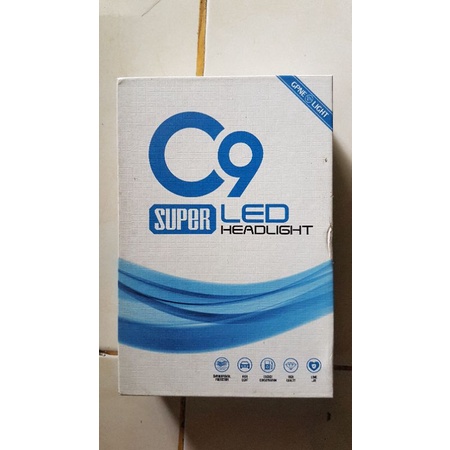 Lampu Led Mobil Motor 3 Warna C9 H11