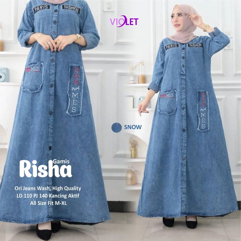 gamis risha by violet