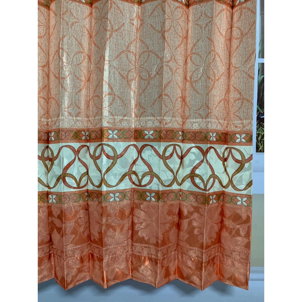 BEST SELLER - GORDEN MURAH MERIAH 12 RING SMOKRING 6 GELOMBANG MOTIF TERBARU NEW LOUSIANA - ORANGE