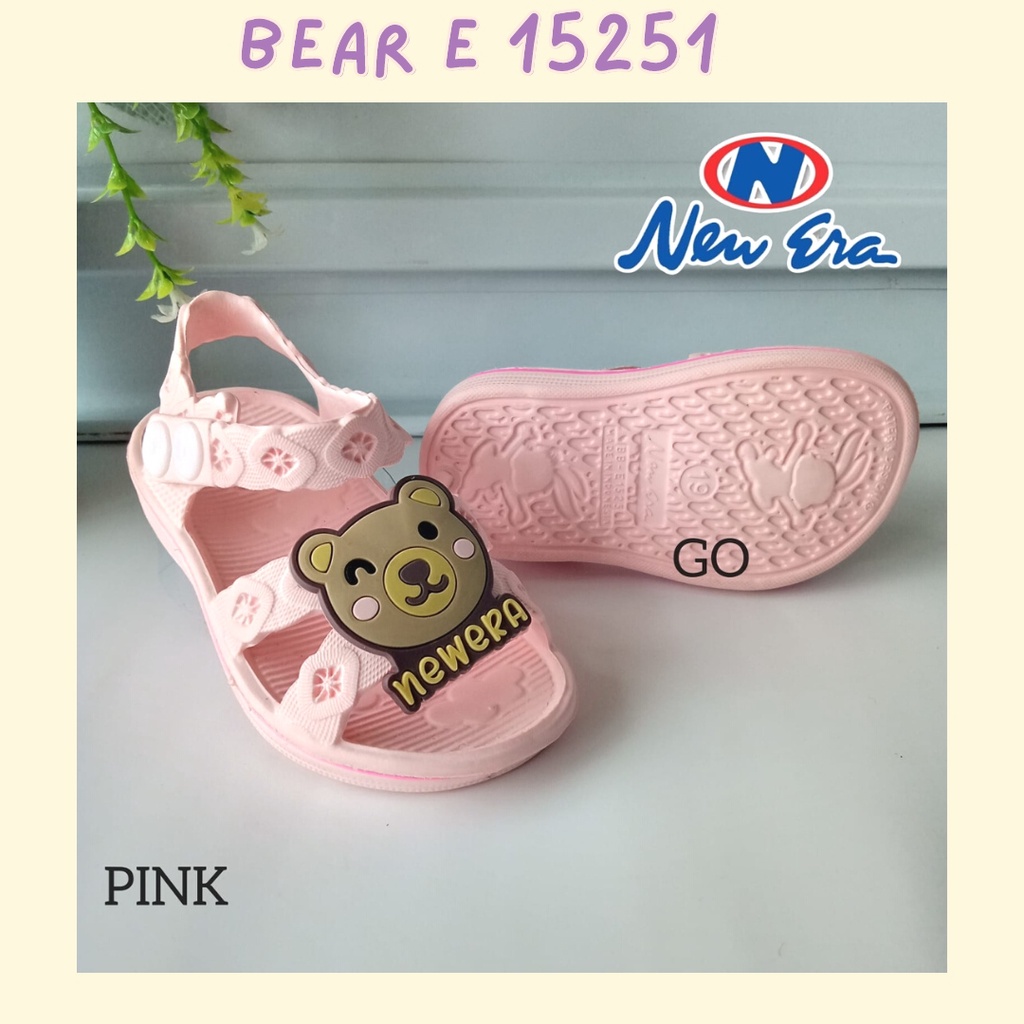 BB NEW ERA BEAR BB E 15251 sandal anak murah keren kekinian | sandal pesta anak | sandal liburan anak laki perempuan