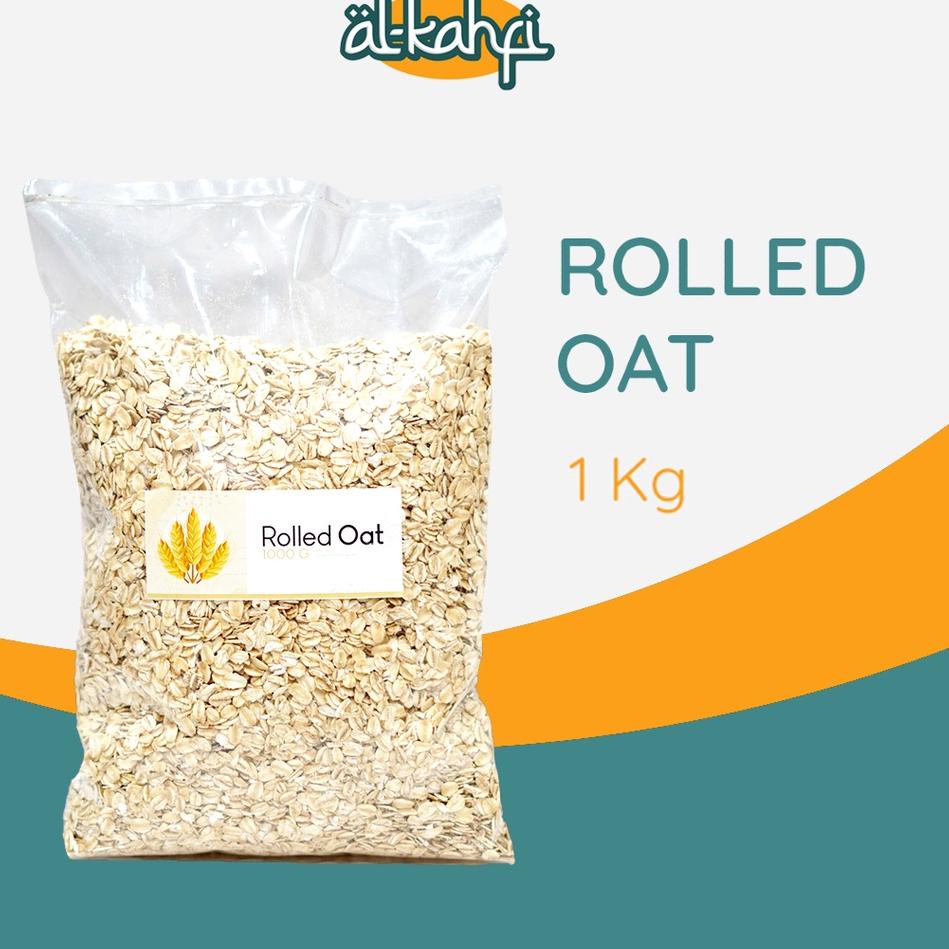 

Original Rolled Oat 1 Kg Regular Gandum Kasar Organik Premium gas !!