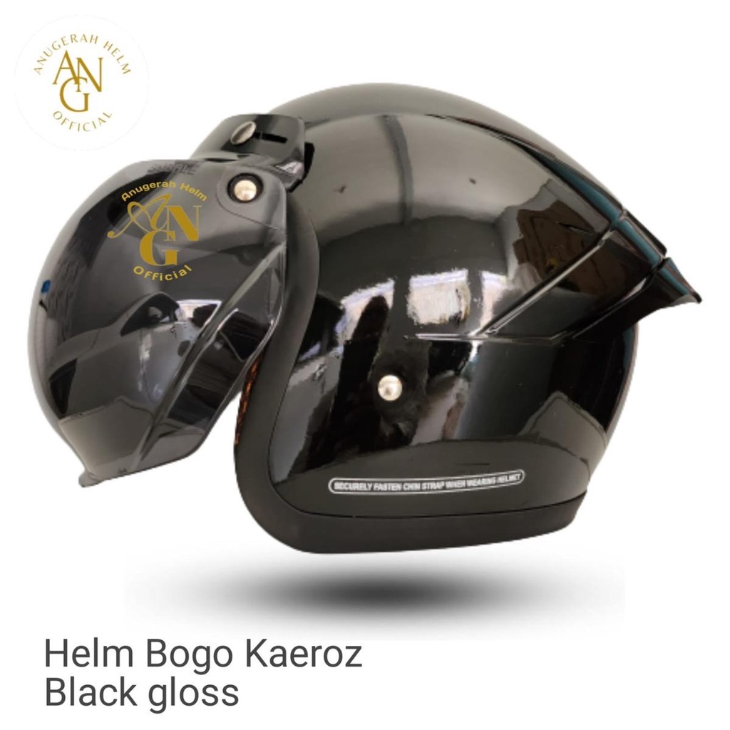 Helm Bogo spoiler polos kaca bogo TERBARU