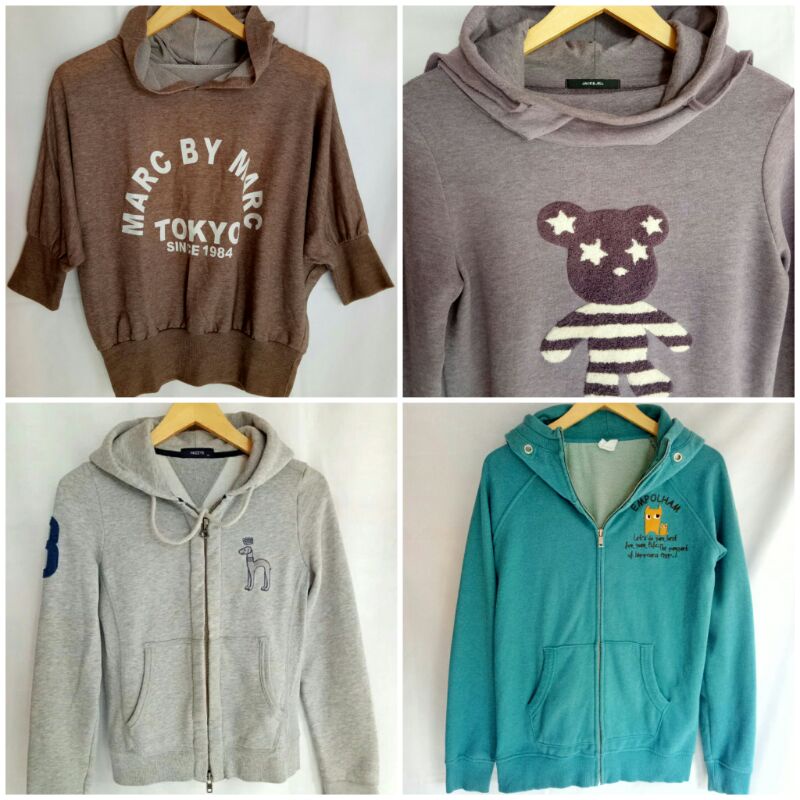 Sweater cardigan hoodie wanita Marc Jacobs Jack and Jill Empolham Hazzys Korean styles