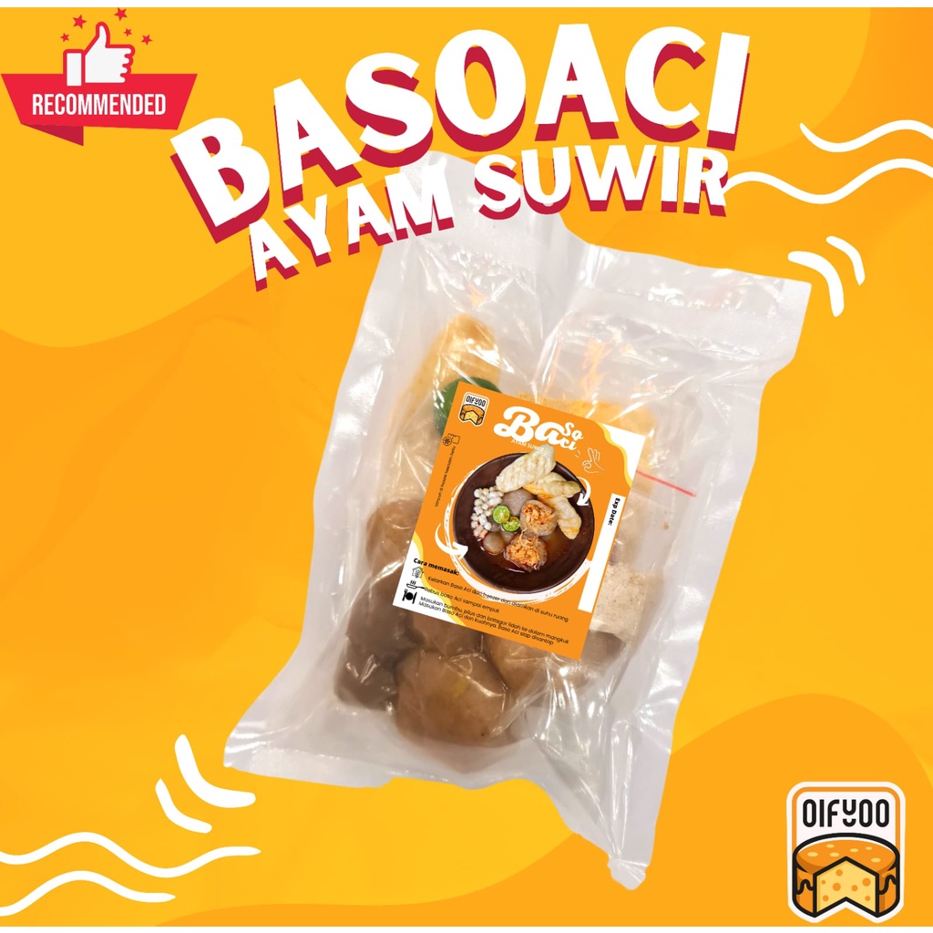 

BASO ACI AYAM SUWIR PEDAS TINGGAL MASAK AJA