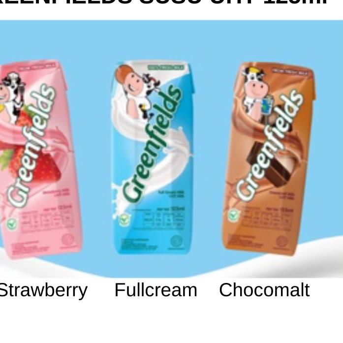 

GT7❋ GREENFIELDS Susu UHT 125ml X 40 pcs (1 Karton) Harga Murah