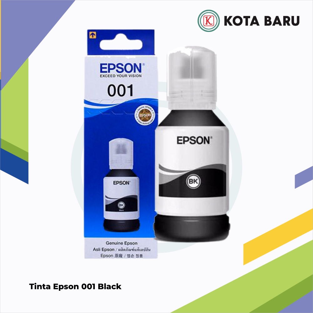 Tinta Epson 001 Black Original