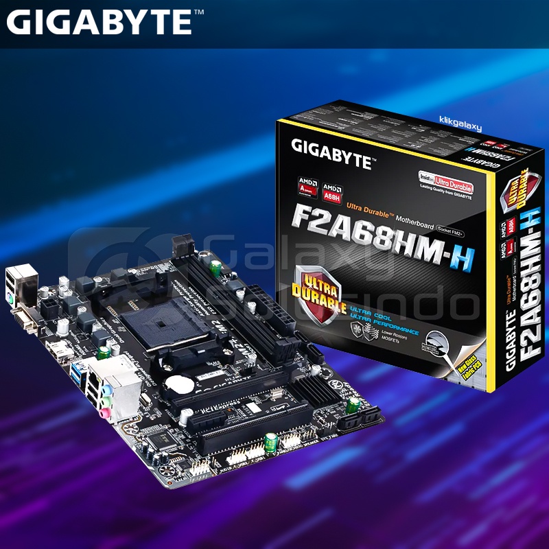 Gigabyte GA-F2A68HM-H AMD FM2+ A68 DDR3 Motherboard