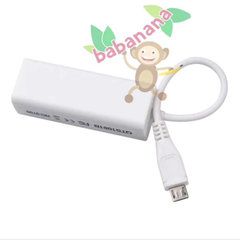 Micro usb type B to Lan RJ45 konektor network konverter laptop