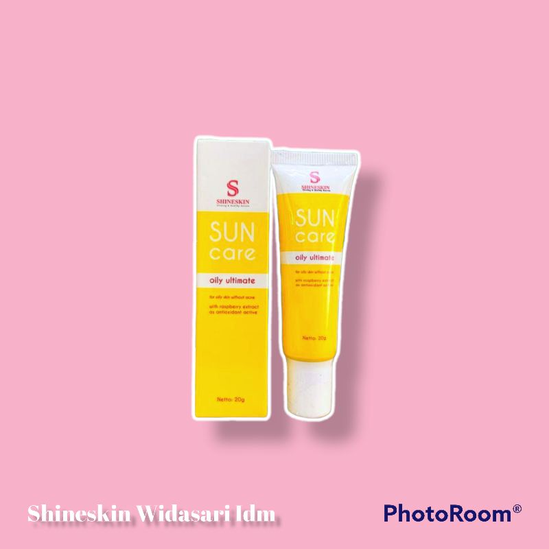 Shineskin suncare oily ultimate (krim siang kulit berminyak flek spf 30)
