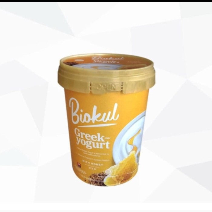 

Biokum greek yoghurt honey 473gr