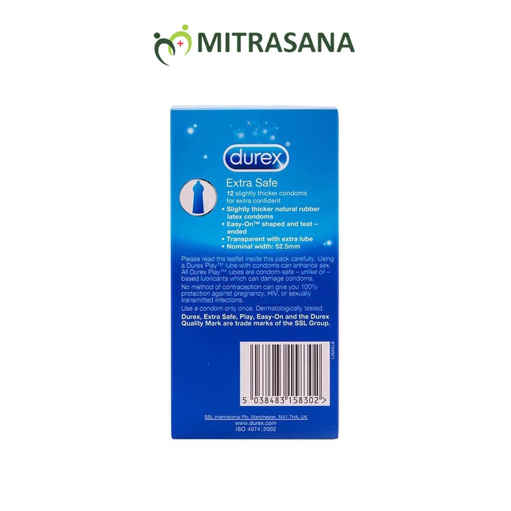 Durex Extra Safe Easy On 12pcs