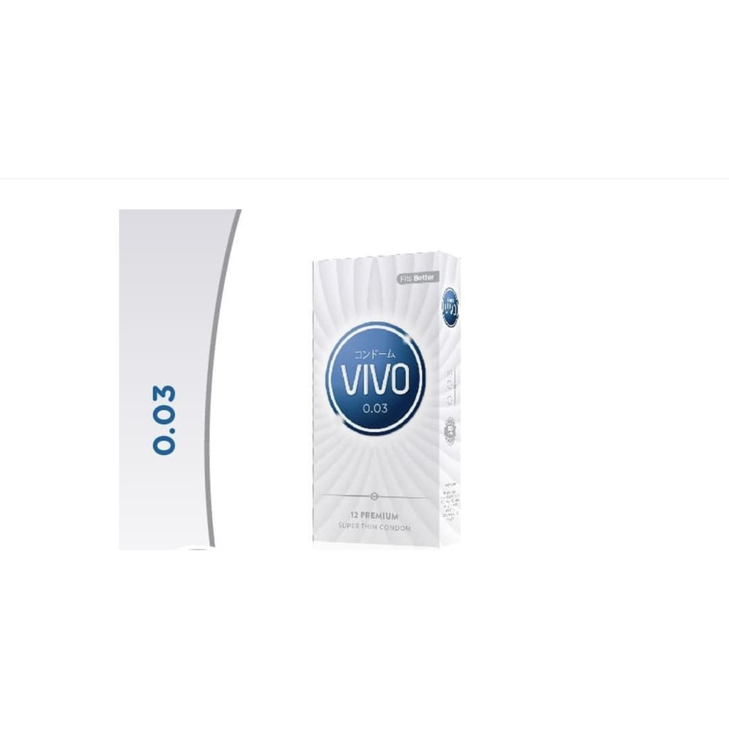 Vivo Sensitif 0.03 - Kondom Kontrasepsi Kondom Super Tipis