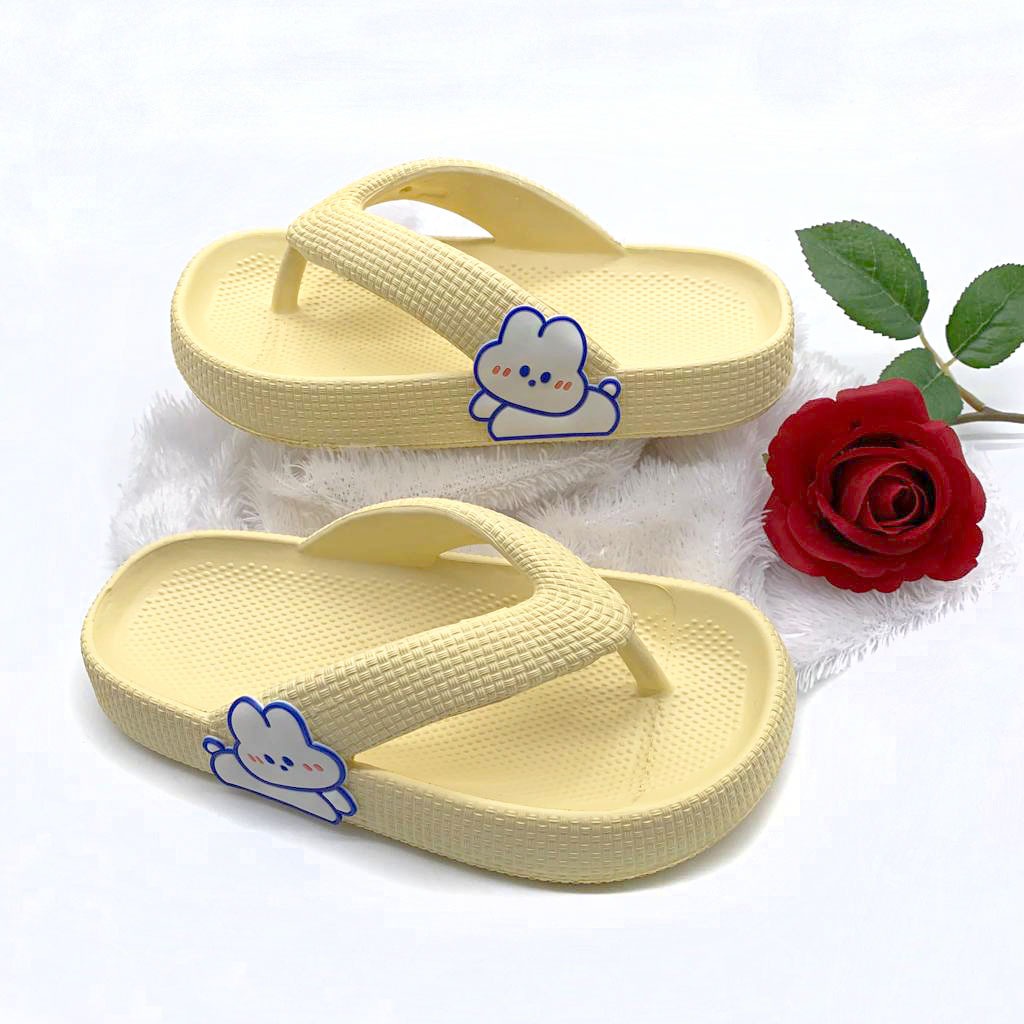 Sandal Jepit Wanita Dewasa dan Anak Motif Kelinci Terbaru Uk.30-41