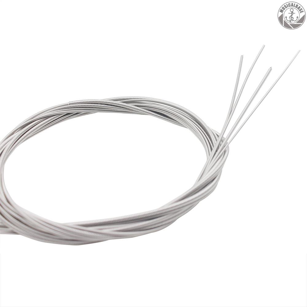 [In Stock] 4pcs Set Senar Bass Elektrik Aksesori Baja Berlapis Nikel.045-.090