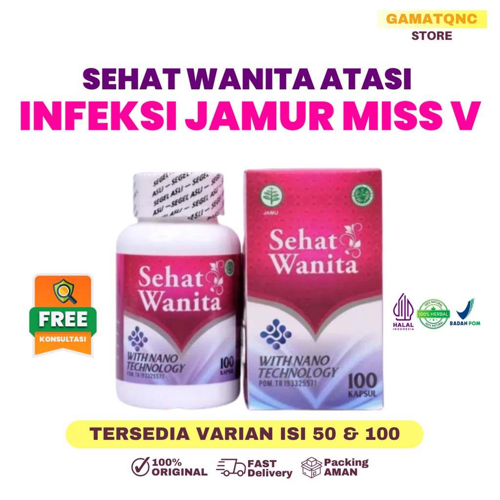 Jual Obat Infeksi Jamur Miss V Kandidiasis Gatal Bengkak Iritasi Nyeri Perih Sehat Wanita Kapsul 3936