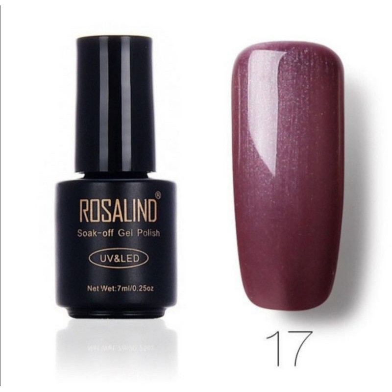 Ready Stock (01 - 20) ROSALIND Gel Nail Polish UV LED / Kutek / Cat Kuku / Cat Kuku Murah Bagus