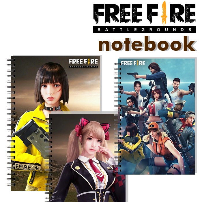 

Notebook FREE FIRE GAME Spiral Notebook A6