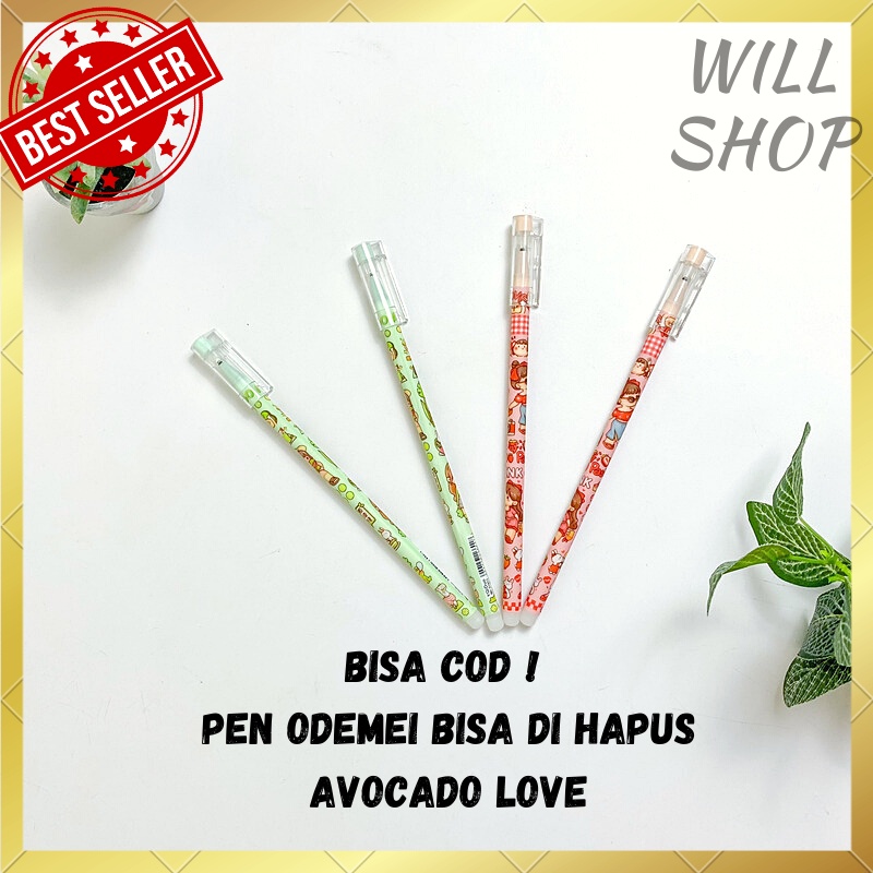 

PULPEN GEL TINTA HITAM MOTIF AVOCADO LOVE PINK DAN HIJAU 2 WARNA TERBARU ( BISA DI HAPUS ) PULPEN GEL LUCU UNIK BISA COD