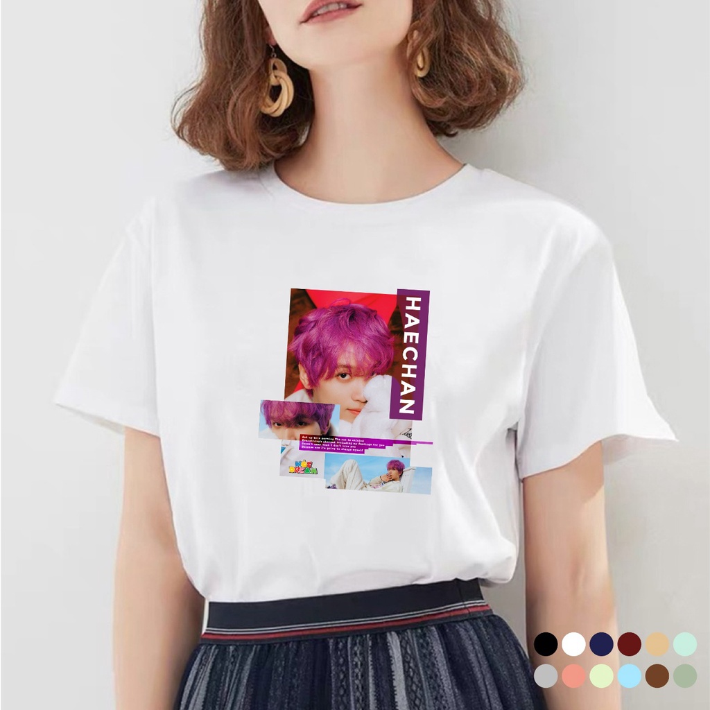 Kaos Kpop NCT Dream Candy Haechan Photo Unisex S-XXL Big size/Jumbo