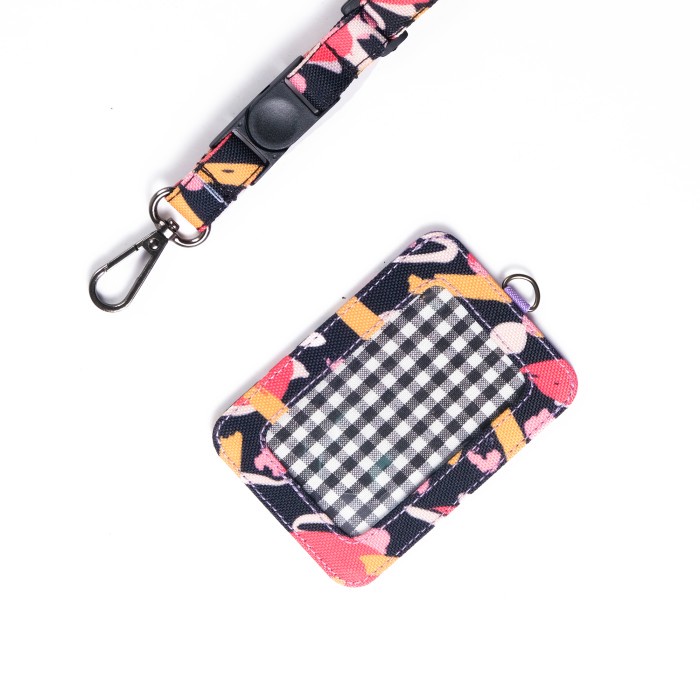 

{{{{{{] Gantugan ID Card Holder Kantor Name Tag Lanyard Pria Wanita - IDCS12