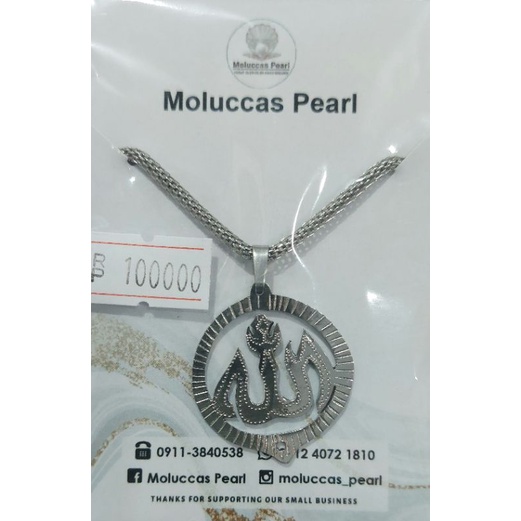 Kalung & Besi Putih Asli Maluku