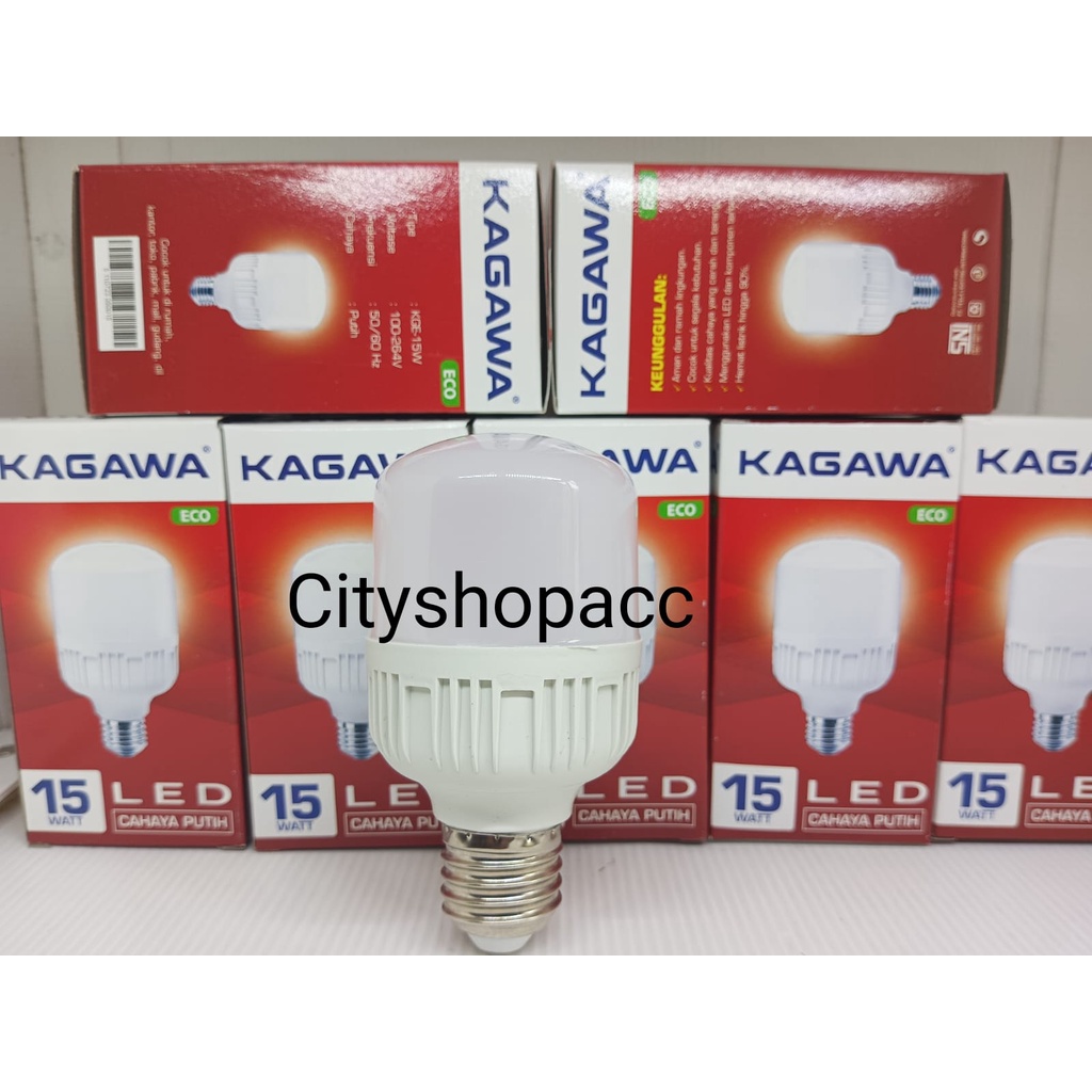 KAGAWA ECO Lampu LED Capsule 15 watt cahaya putih 15w E27