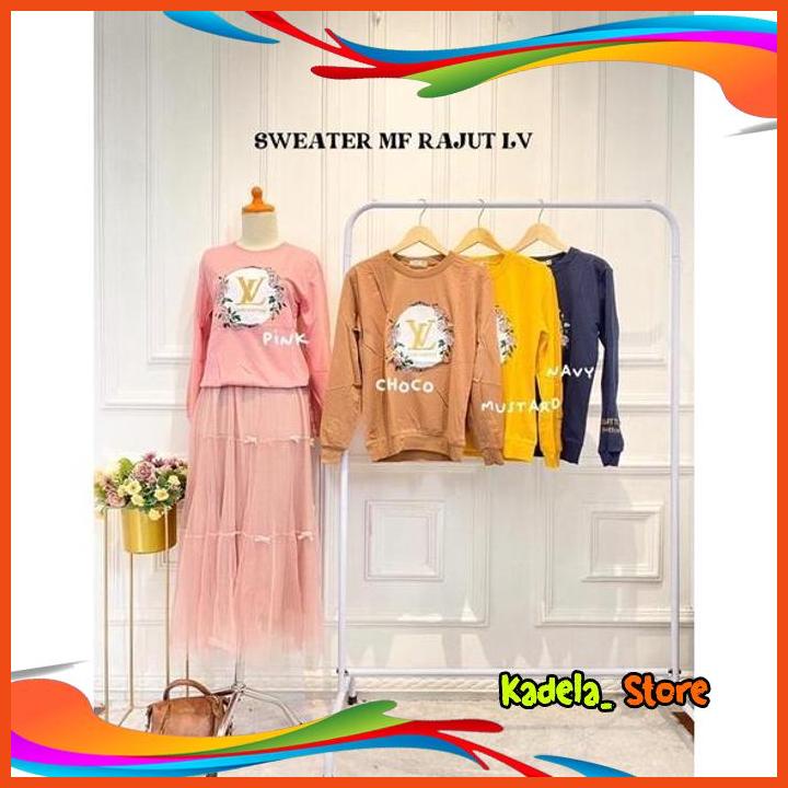 KOLEKSI PREMIUM SWEATER MF SEMI RAJUT SARIES 2 BARANG BERKWALITAS
