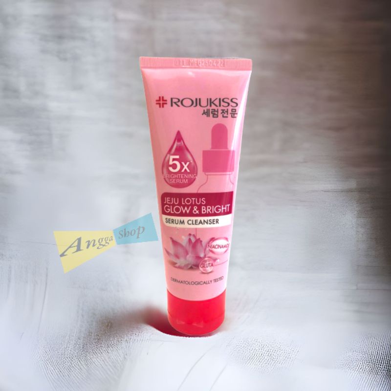 ROJUKISS Jeju Lotus Glow&Bright Serum Cleanser 100ml