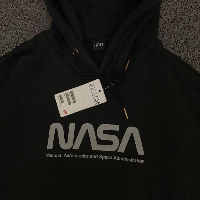 HOODIE NASA FULL TAG LABEL HIGH QUALITY CASUAL HYPE FASHION PRIA