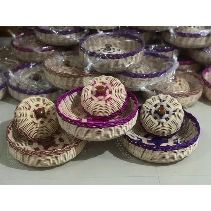 Sodan Rotan Uk 30 Cm/Sodan Bulat Warna/