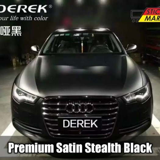 

TERLARIS | Sticker Wrap Mobil Motor Premium Satin Stealth Black uk.152cm