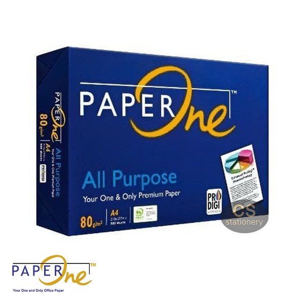 

Paper One / Paperone HVS A4 80 gr / 80gr (1Rim)