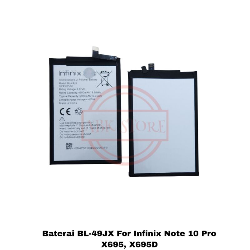 BATERAI BATTERY INFINIX NOTE 10 PRO BL-49JX