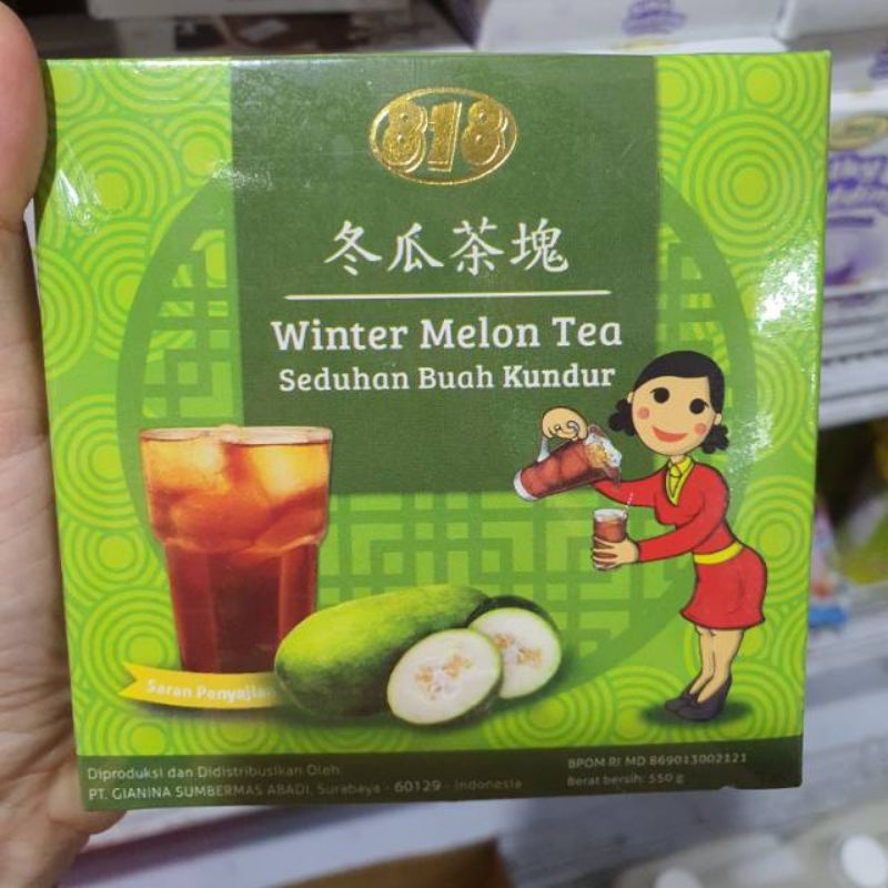 

818 Winter Melon Tea /Teh Kundur Seduh Tungkua 550gram /Buah Kundur /Buah Labu